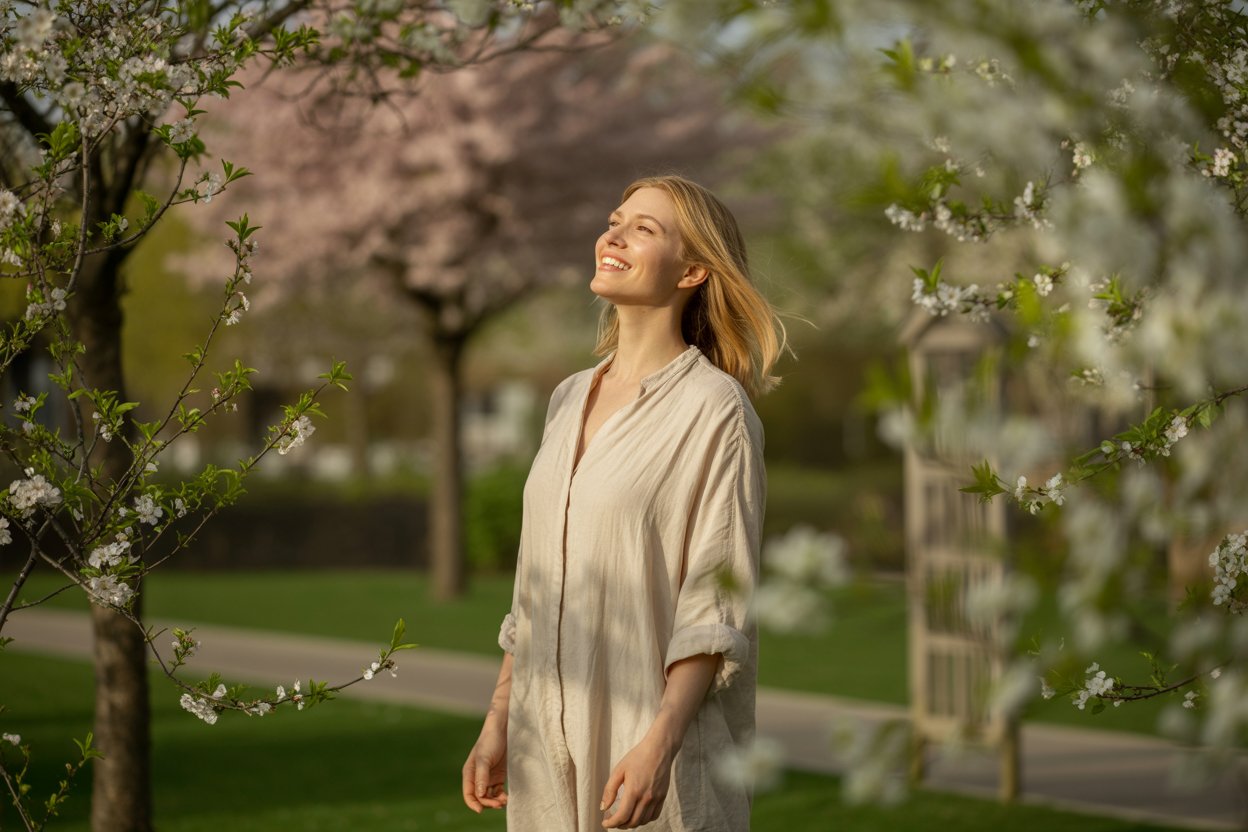 Spring Is Not Just A Season. It Is A Decision. radiant spring morning