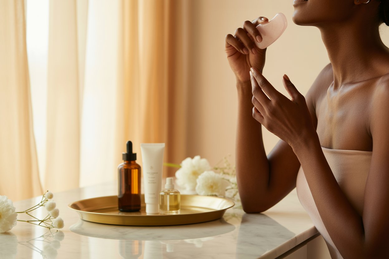 Skin longevity morning ritual — radiantShe beauty journal